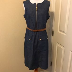 Sharagano Denim Dress